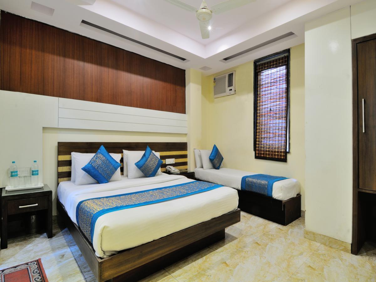 Hotel Gold Star Inn - Paharganj Új-Delhi Kültér fotó